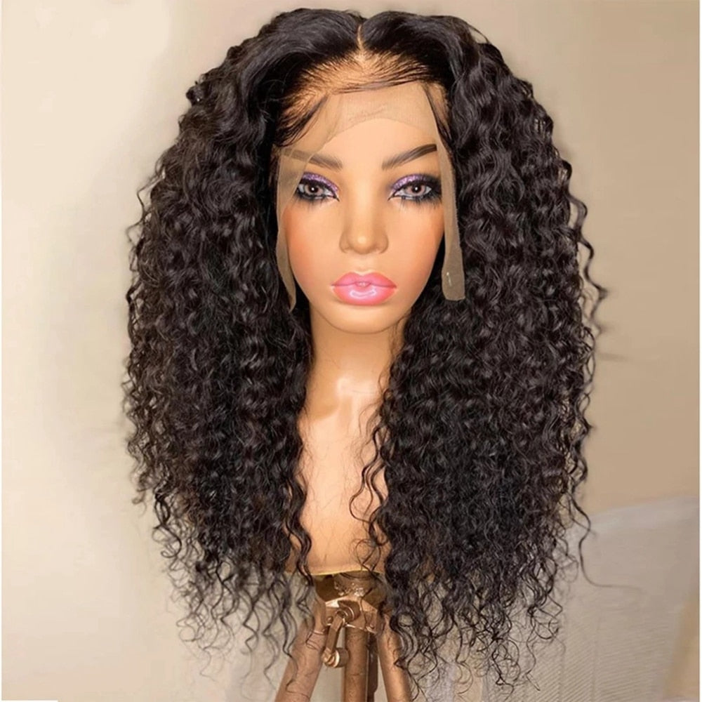 CURLY WAVE WIG  A'luxee Virgin Hair